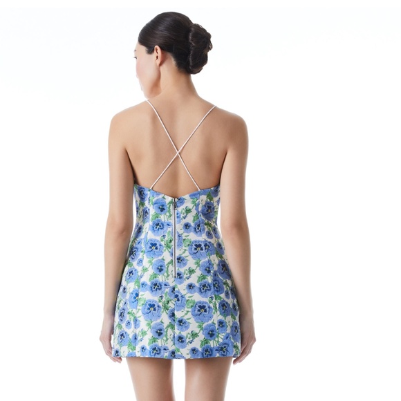 Alice + Olivia TAYLA LANTERN MINI DRESS - Picture 3 of 16